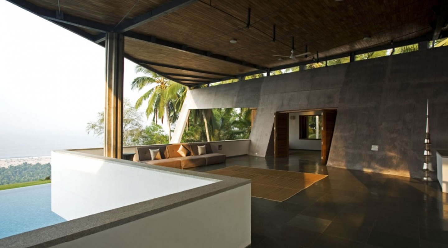 Cliff House in Kerala India