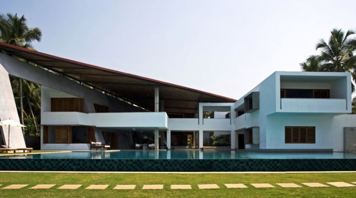 Cliff House in Kerala India