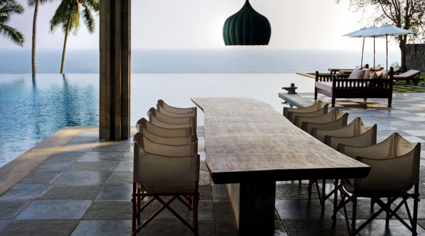 Cliff House in Kerala India