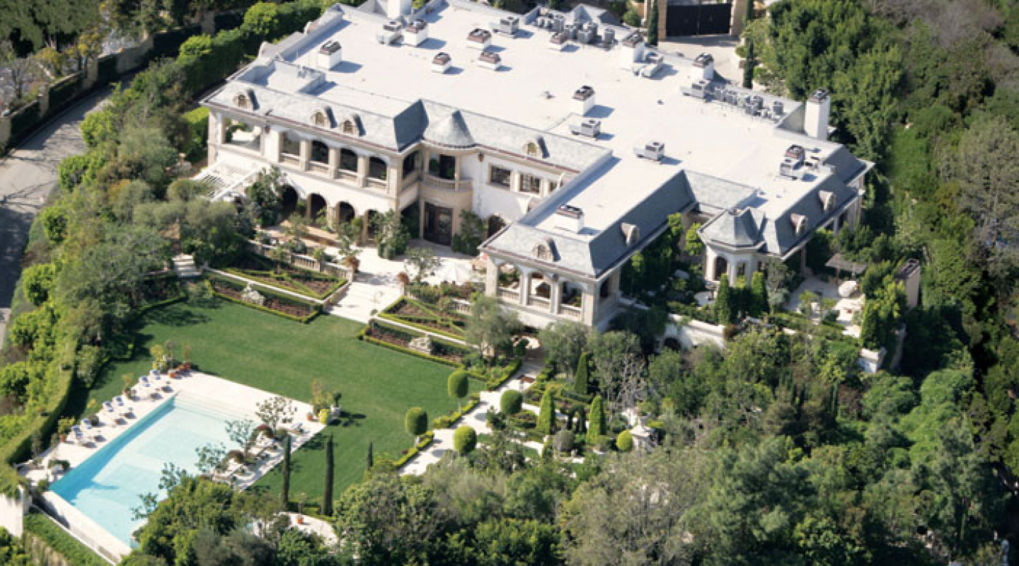 Le Belvedere Mansion in Bel Air, California