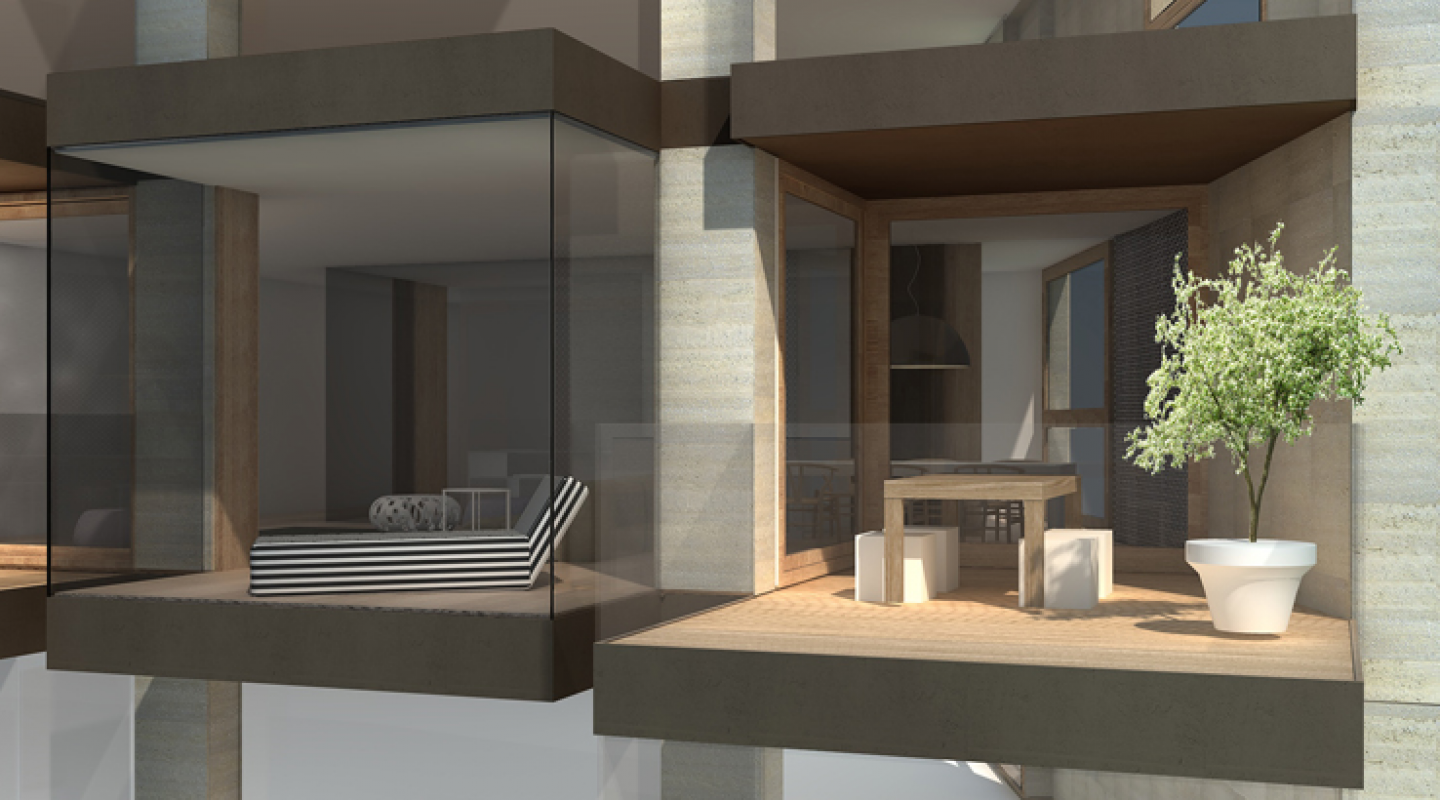 Lomocubes is one of Lugano’s most prestigious residence developments