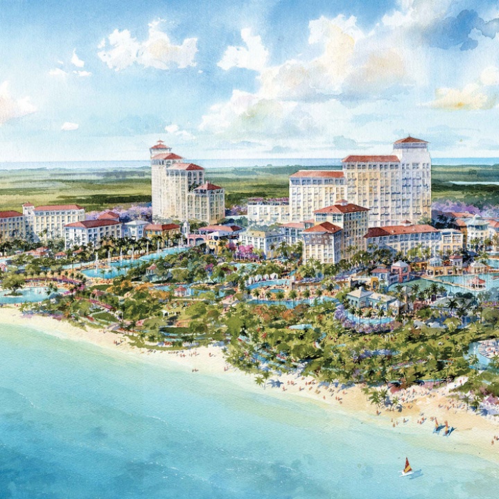 Baha Mar Resort in Nassau, Bahamas