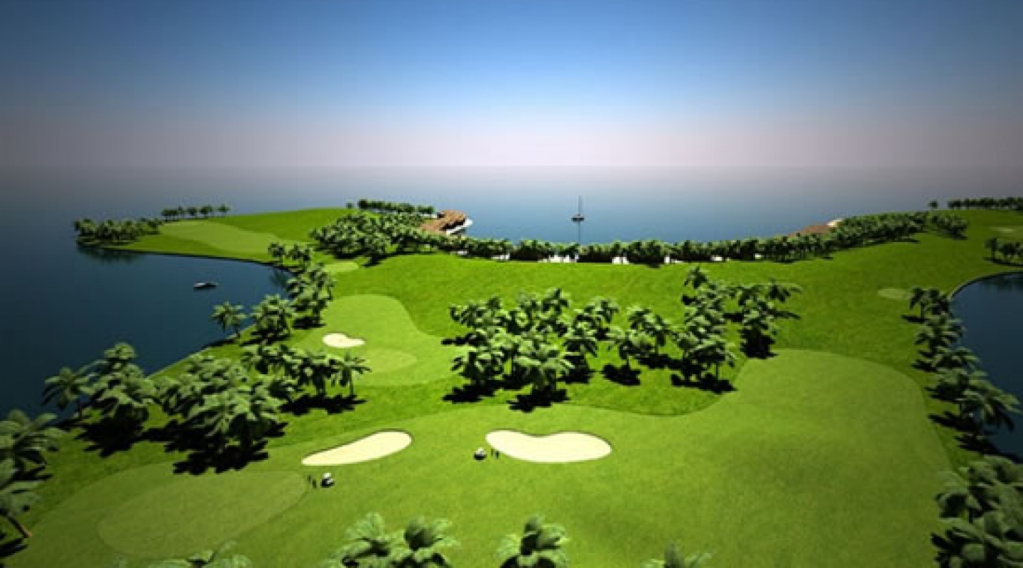 World's First Floating Golf Course Planned for Maldives