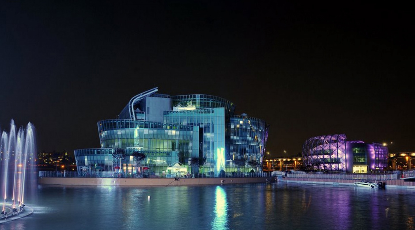 Floating Island in Seoul, South Korea