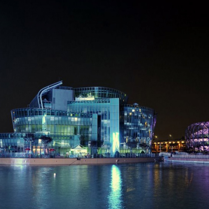Floating Island in Seoul, South Korea