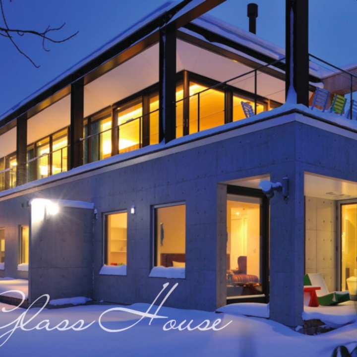 The Glass House in Niseko, Japan
