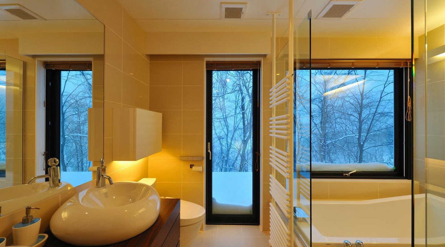 The Glass House in Niseko, Japan