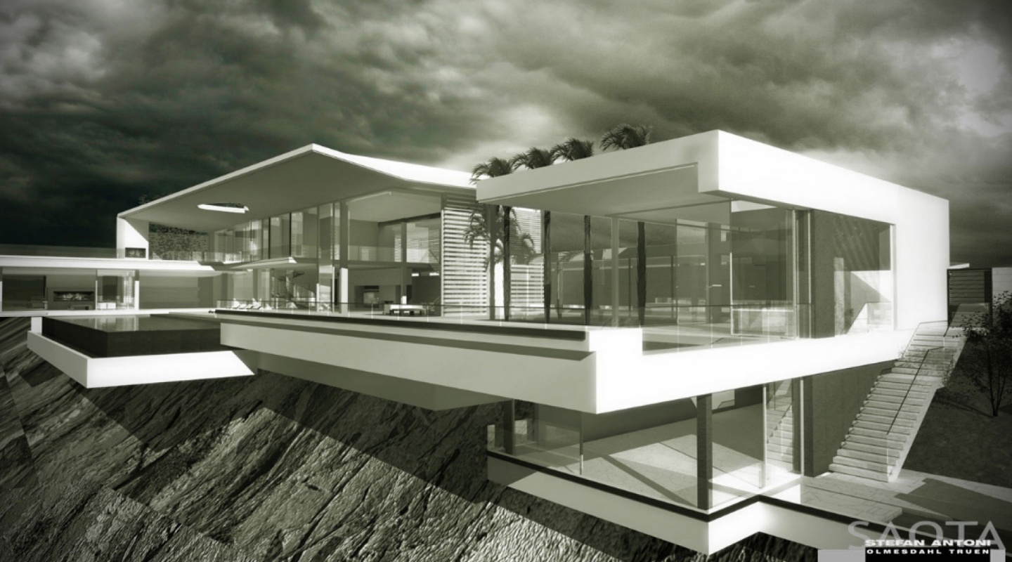 villa sow in dakar senegal concept