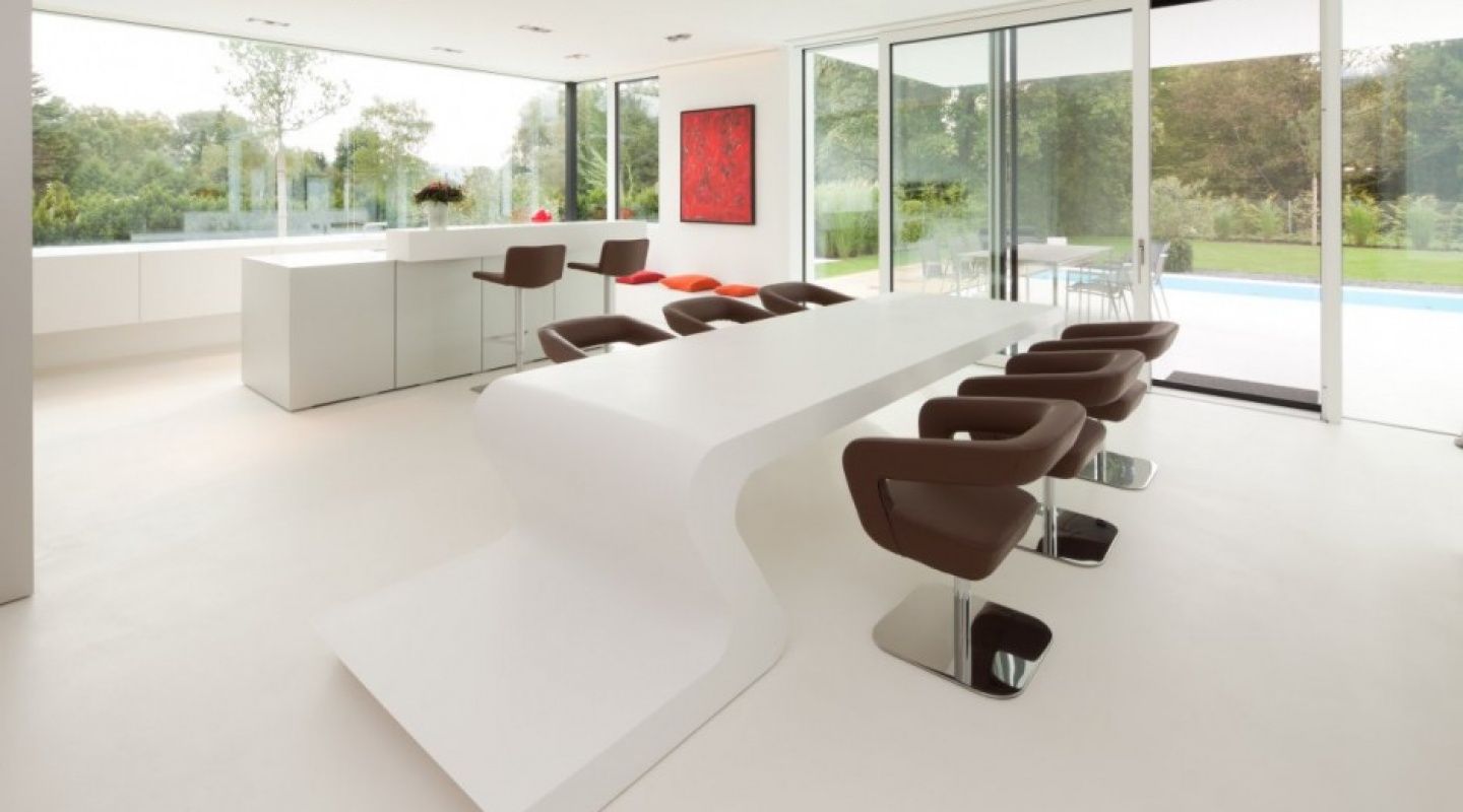 The HI-MACS House by Karl Dreer and Bembé Dellinger Architects 6