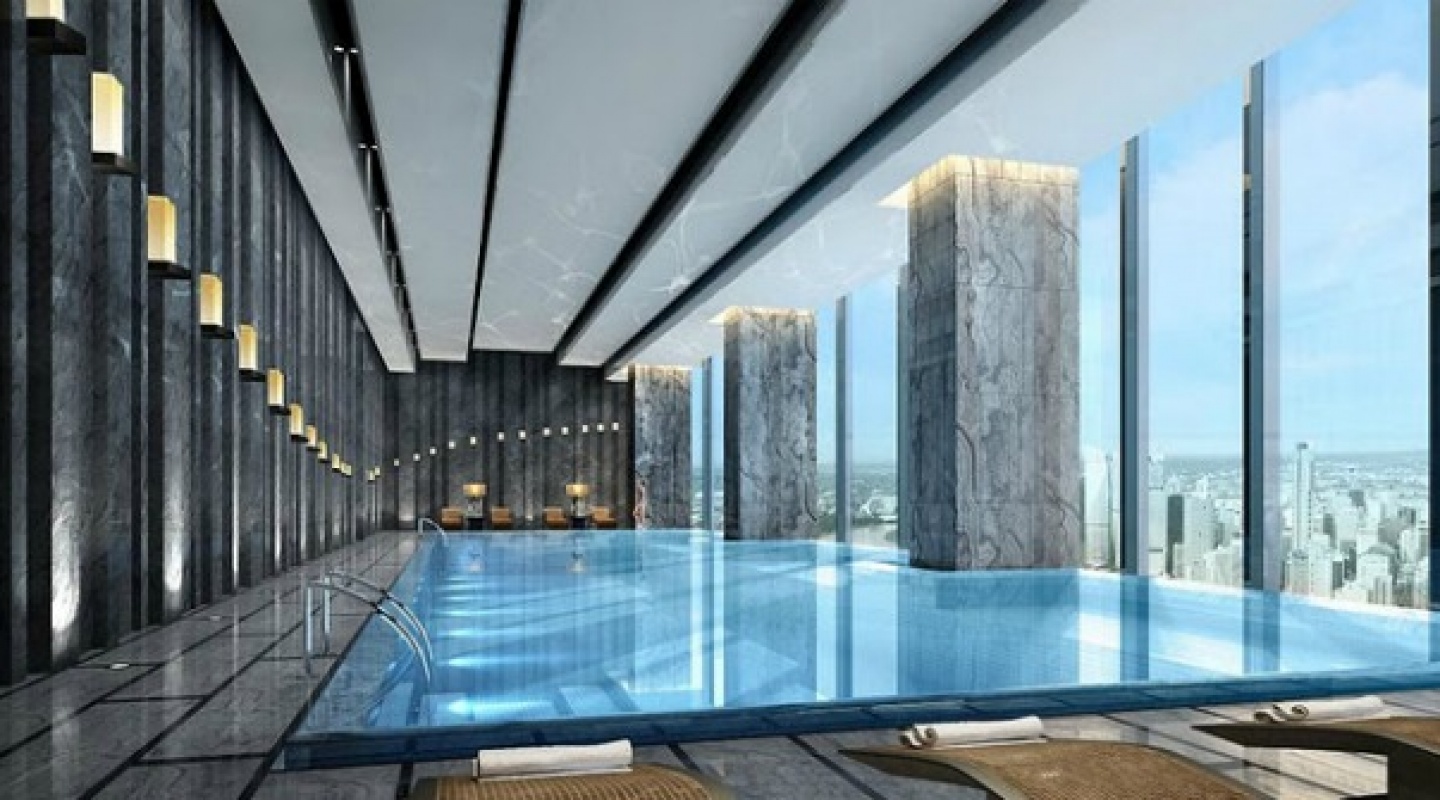 st regis hotel shenzhen swimming pool