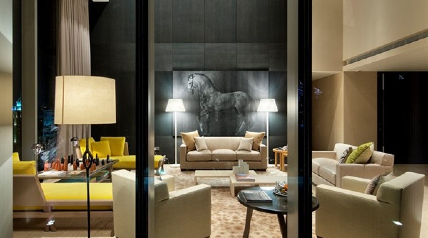 hermes decorated apartment in singapore 2