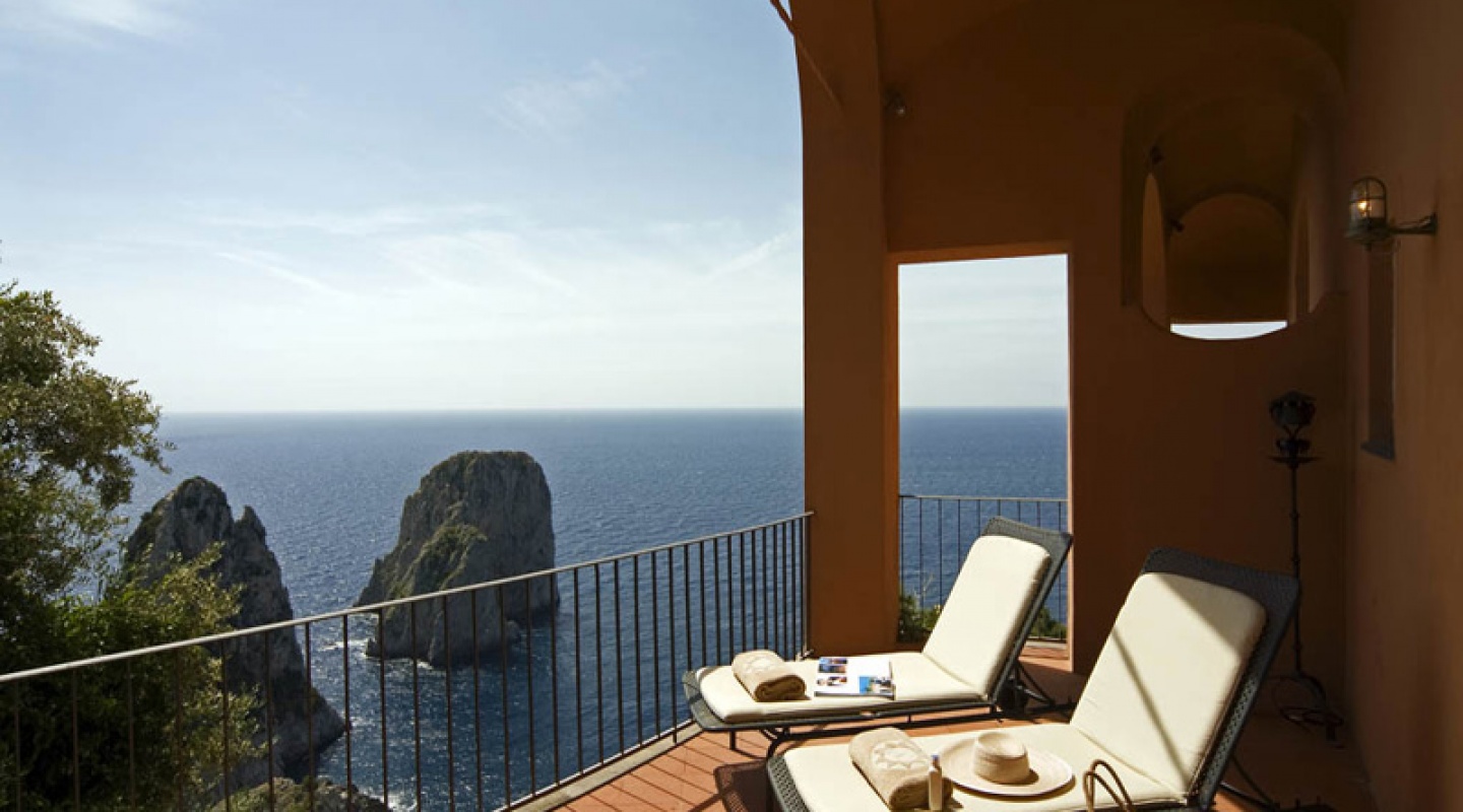 hotel punta tragara capri italy