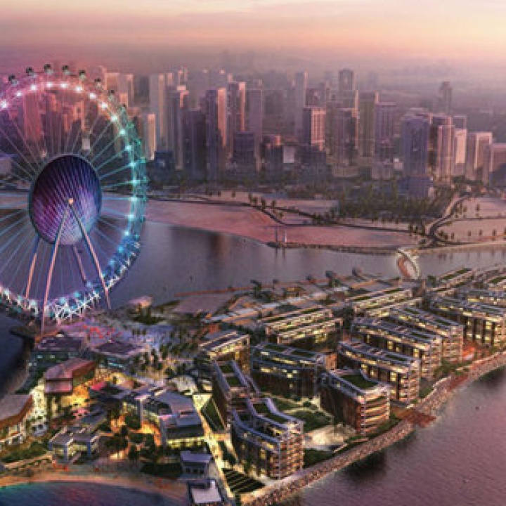 bluewaters island project in dubai