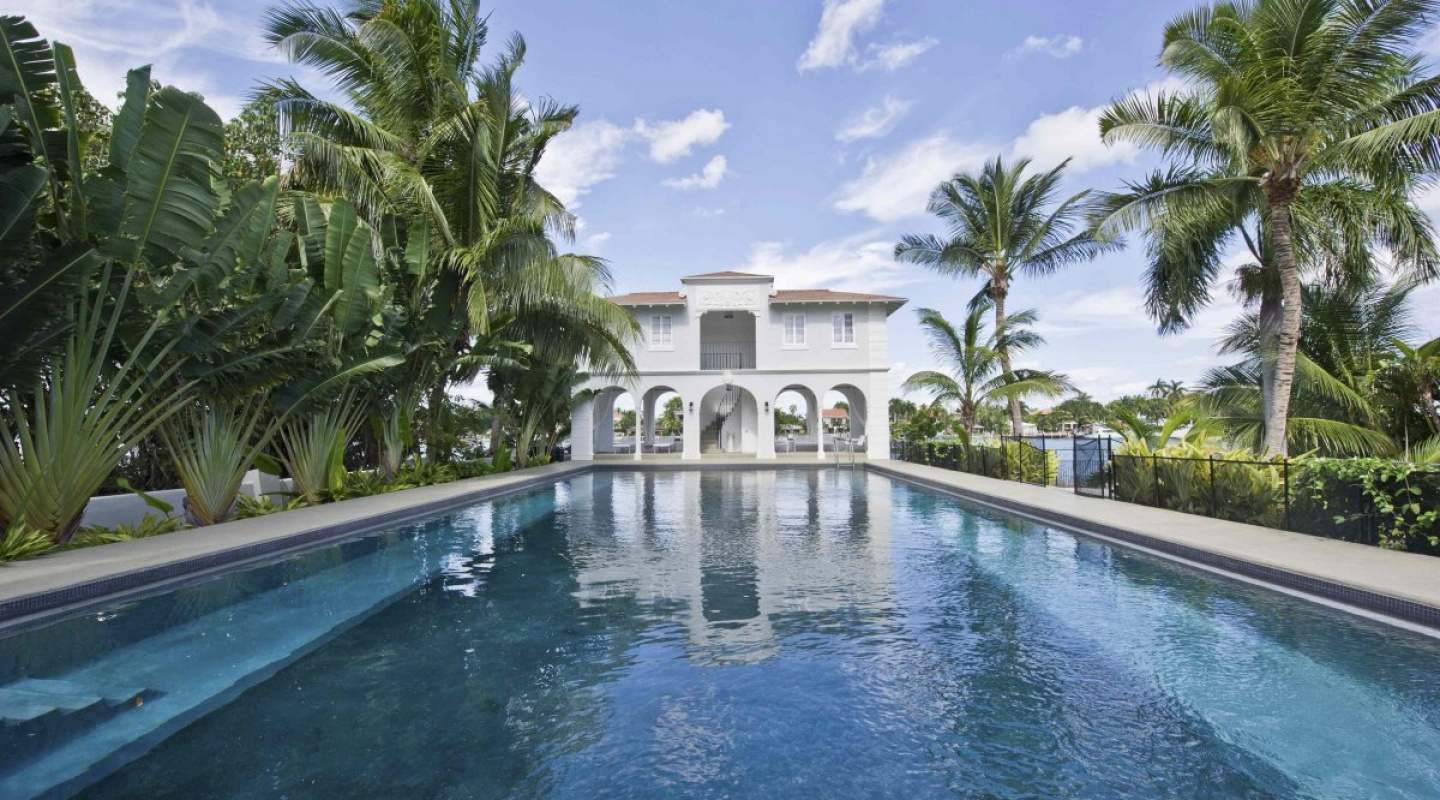 Al Capone's former mansion in Miami Beach