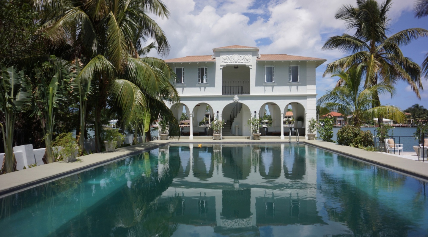 Al Capone's former mansion in Miami Beach