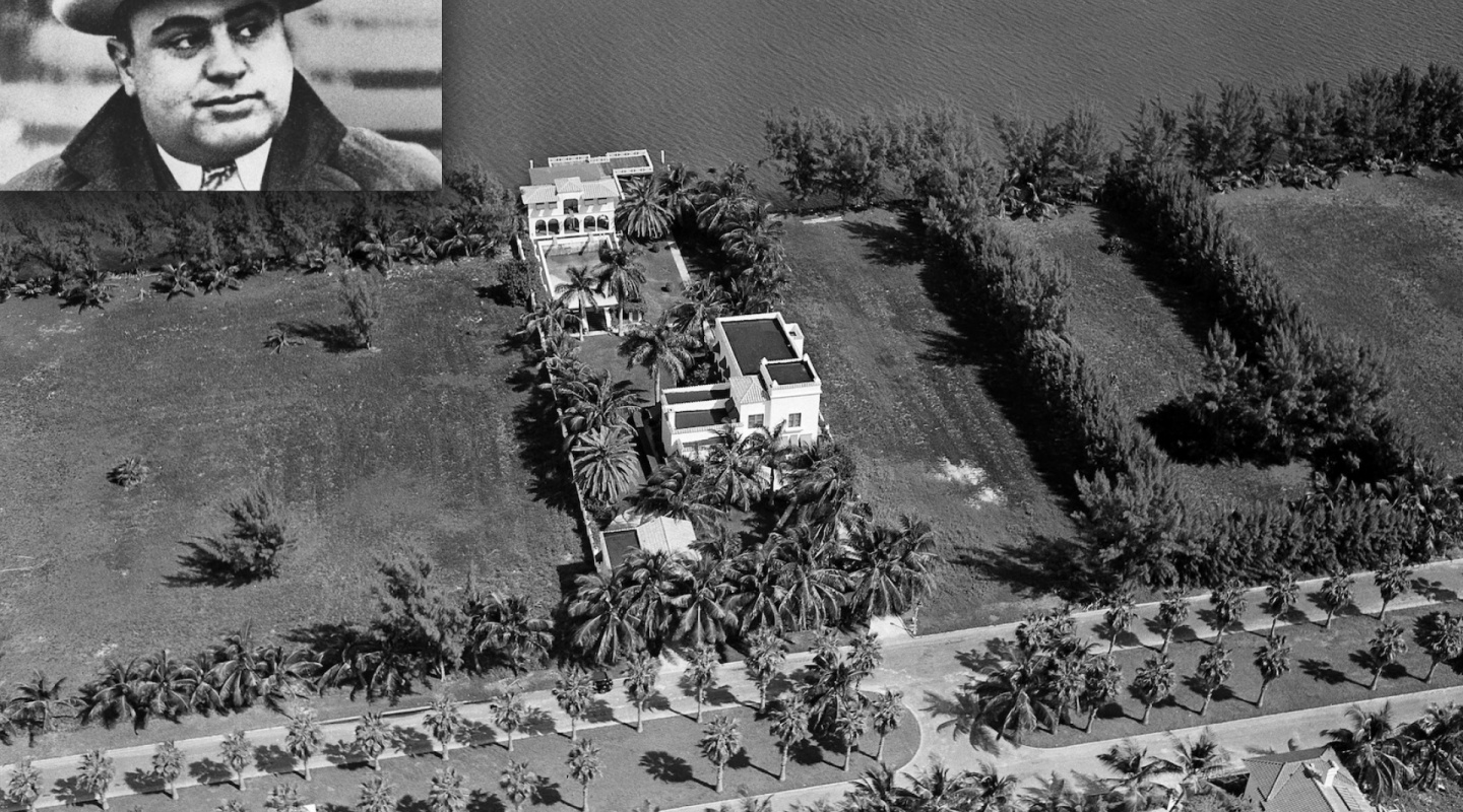 Al Capone's former mansion in Miami Beach