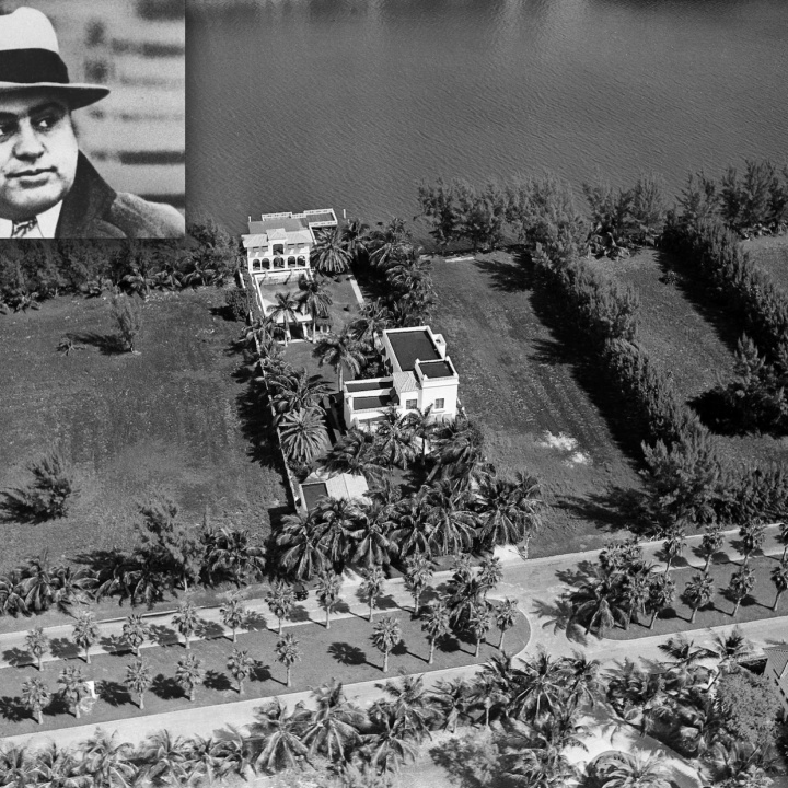 Al Capone's former mansion in Miami Beach