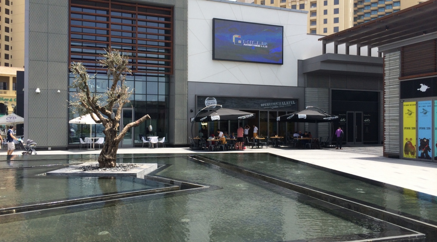 the beach in jbr 7