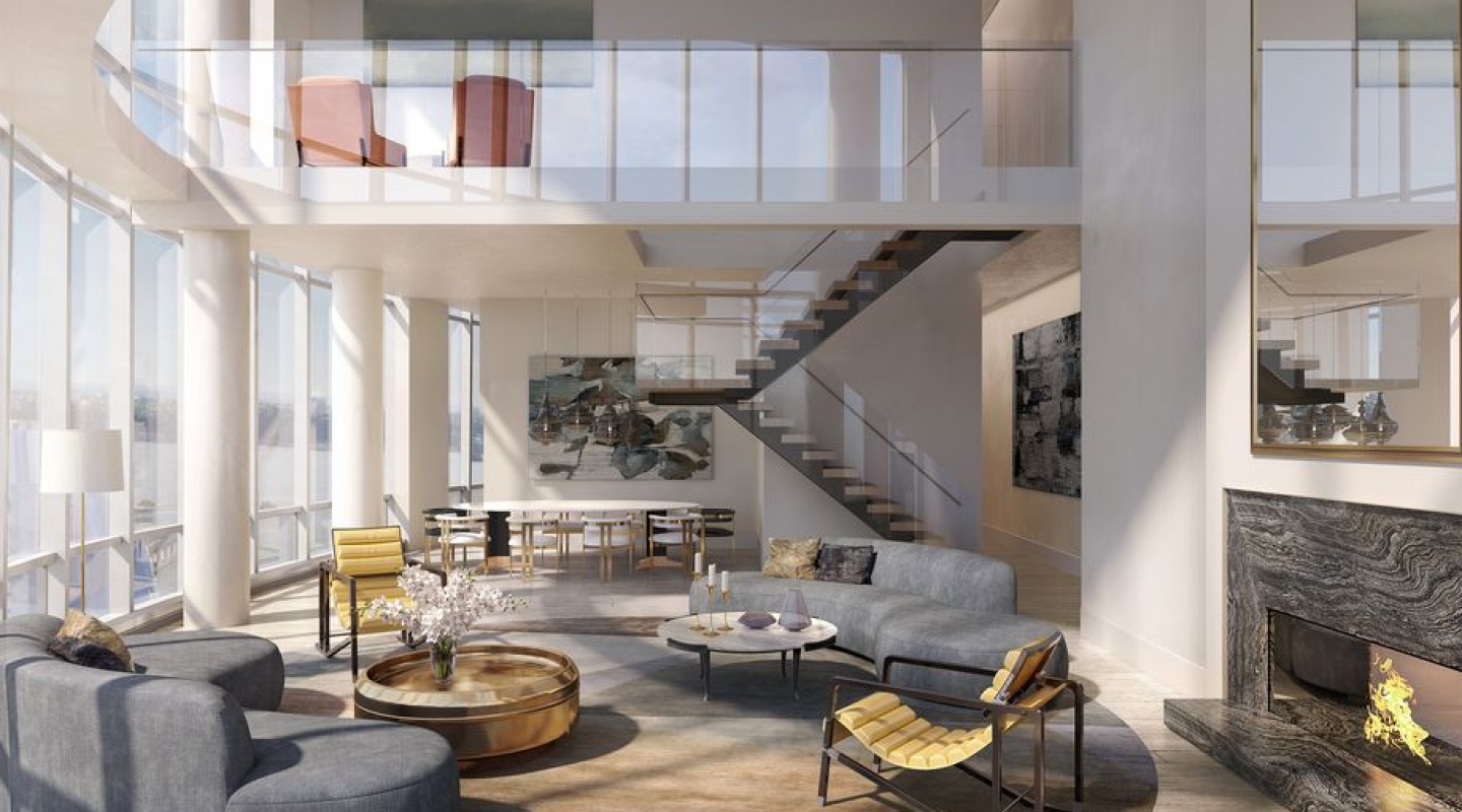 1 15 hudson yard 88th floor penthouse