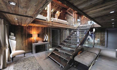Luxury ski chalet for sale in Megeve France by Verzun
